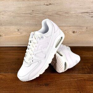 Nike Air Max Command Leather Mens Size 10.5 White Metallic Silver 749760 102